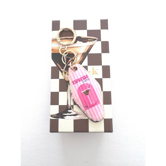 Piper K Accessories - NIB Piper K Espresso Martini Keychain Bag Charm Retro